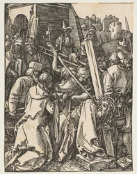 Christ Carrying the Cross, from The Small Passion, ca. 1509
