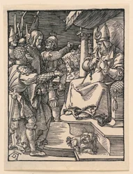 Christ Before Caiaphas, from The Little Passion Series