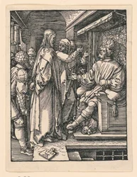 Christ before Herod, from The Little Passion Series