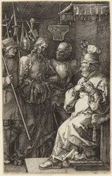 Christ before Pilate (from the Engraved Passion)