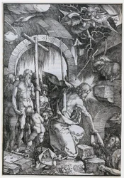 Christ in Limbo, Plate 11 from the Series 