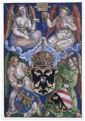Coat of Arms of the German Empire and the City of Nuremberg