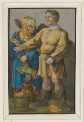 The Peasant Couple at the Market