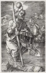 Saint Christopher, Looking to the Right