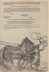 Experientia, Plate 8 from the Series "The Great Triumphal Chariot"