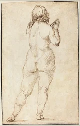 Female Nude Praying