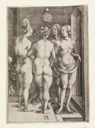 Four Nude Women (The Four Witches)