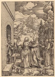 Visitation, Plate 9 from the Series 