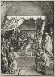 Life of the Virgin: The Death of the Virgin, 1504-1505