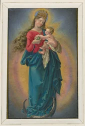 Mary on the Crescent Moon with a Crown of Stars