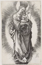 Mary with Sceptre and Crown of Stars