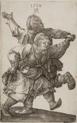 Peasant Couple Dancing