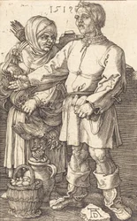 Peasant Couple at Market, 1519