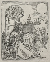 Ptolemy with the Celestial Globe, 1504