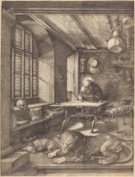 Saint Jerome in His Study