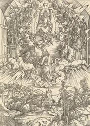 Saint John before God and the Elders