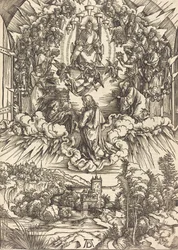 Saint John before God and the Elders