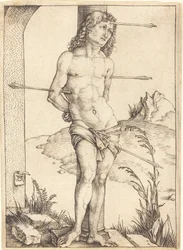 Saint Sebastian Bound to the Column