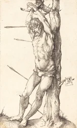 Saint Sebastian Bound to the Tree, 1500-1501