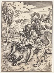Samson Rending the Lion