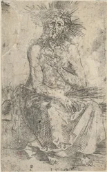 Man of Sorrows, Seated