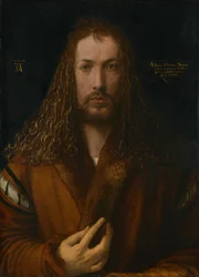 Self-Portrait in a Fur Skirt