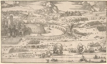 Siege of a Fortress: Right Portion