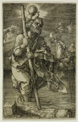 St. Christopher Facing To The Right