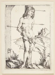 St. Sebastian at the Column