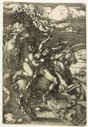 The Abduction of Proserpine on a Unicorn