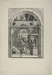 The Annunciation, from The Life of the Virgin