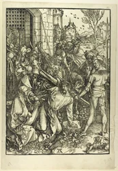 The Bearing of the Cross, from The Large Passion
