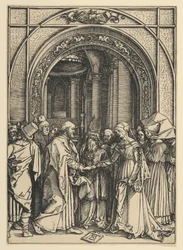 The Betrothal of the Virgin, from The Life of the Virgin