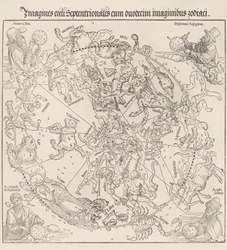 The Celestial Map- Northern Hemisphere, 1515