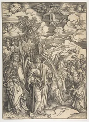The Four Angels Holding the Winds, from The Apocalypse, German Edition