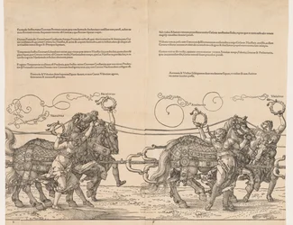 The Great Triumphal Car of Emperor Maximilian, 1523