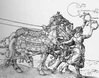 The Great Triumphal Cart of Emperor Maximilian, 1523, 1906