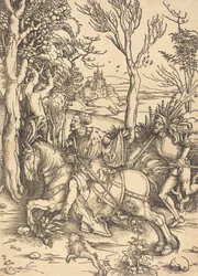 The Knight on Horseback and the Lansquenet