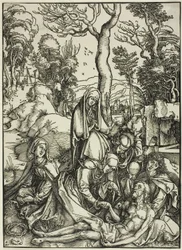 The Lamentation, from The Large Passion
