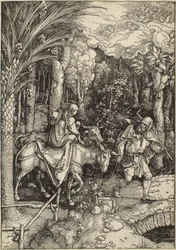 The Life of the Virgin: The Flight into Egypt
