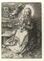 The Madonna Crowned by an Angel, 1520