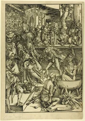 The Martyrdom of St. John, from The Apocalypse