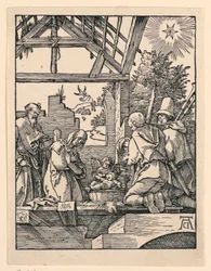 The Nativity (Adoration of the Shepherds) from The Little Passion Series