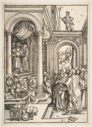 The Presentation of the Virgin in the Temple, from "The Life of the Virgin"