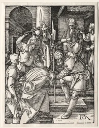 The Small Passion: Christ Before Annas, 1509-1511