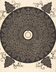 The Third Knot with a Black Circle on a White Medallion, Probably 1506-1507