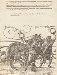 The Triumphal Chariot of Maximilian I The Great Triumphal Car (plate 6 of 8)