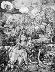 The Virgin and many animals, 1505, 1936