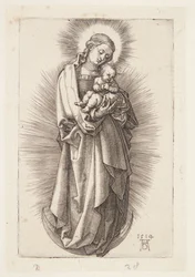 The Virgin on the Crescent with a Diadem