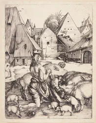 The Prodigal Son Amid the Swine